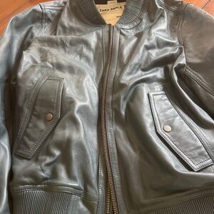 Zara BMBR 11 leather jacket